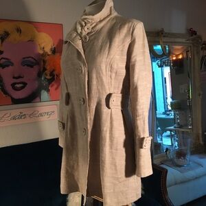 Stella Carskasi linen and cotton Jacket